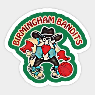 Birmingham Bandits Basketball Sticker